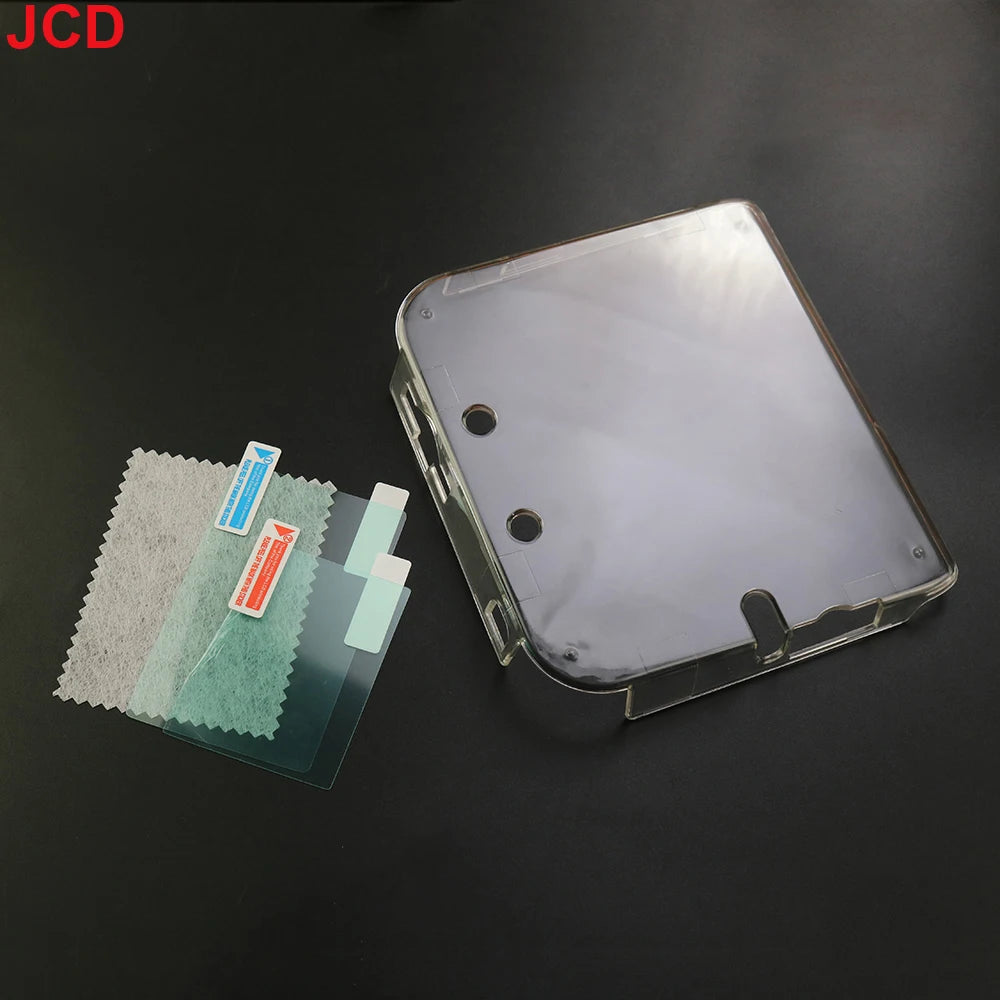 JCD Anti Scratches Case Clear Crystal Hard Housing Cover She