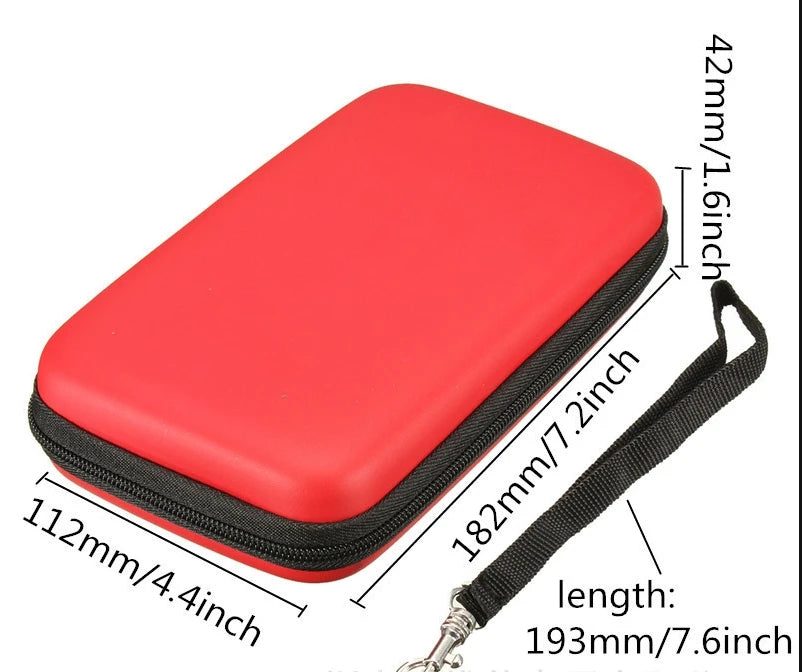 New for New3DS XL Carrying Case Storage Bag 5 Color for New 