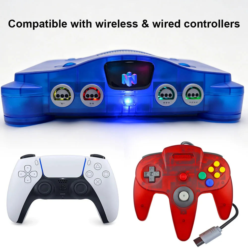 Hispeedido Newest For N64 Wireless Controller IBlueControlMo