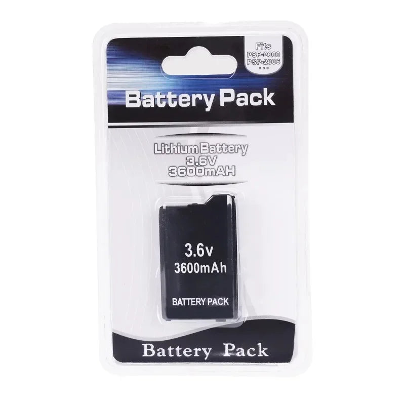 3.6V 3600mAh Gamepad Lithium Rechargeable Battery for PSP100