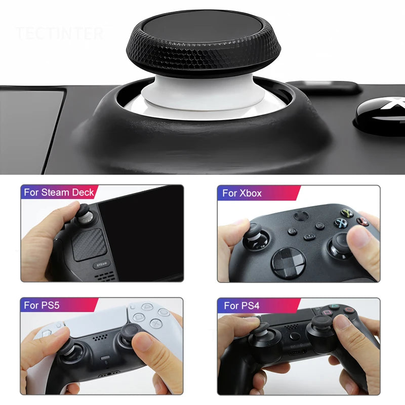 4/8pcs Elastic Protective Joystick Rubber Ring for PS5/ PS4/