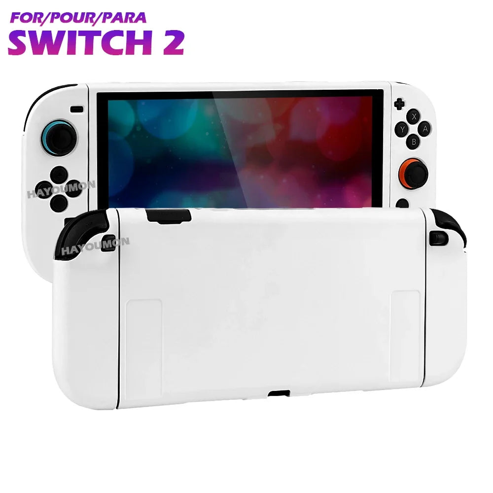 Detachable Silicone Protective Cover For Switch 2 Gaming Handheld Controller TPU Shell Case Hand Grip Case Game Console Access