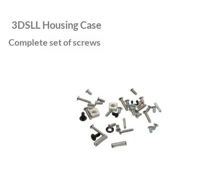 Handheld Console Shell Suitable For 3DSLL 3DSXLRetro Game Console Renovation Console Shell Complete Set Custom Accessories