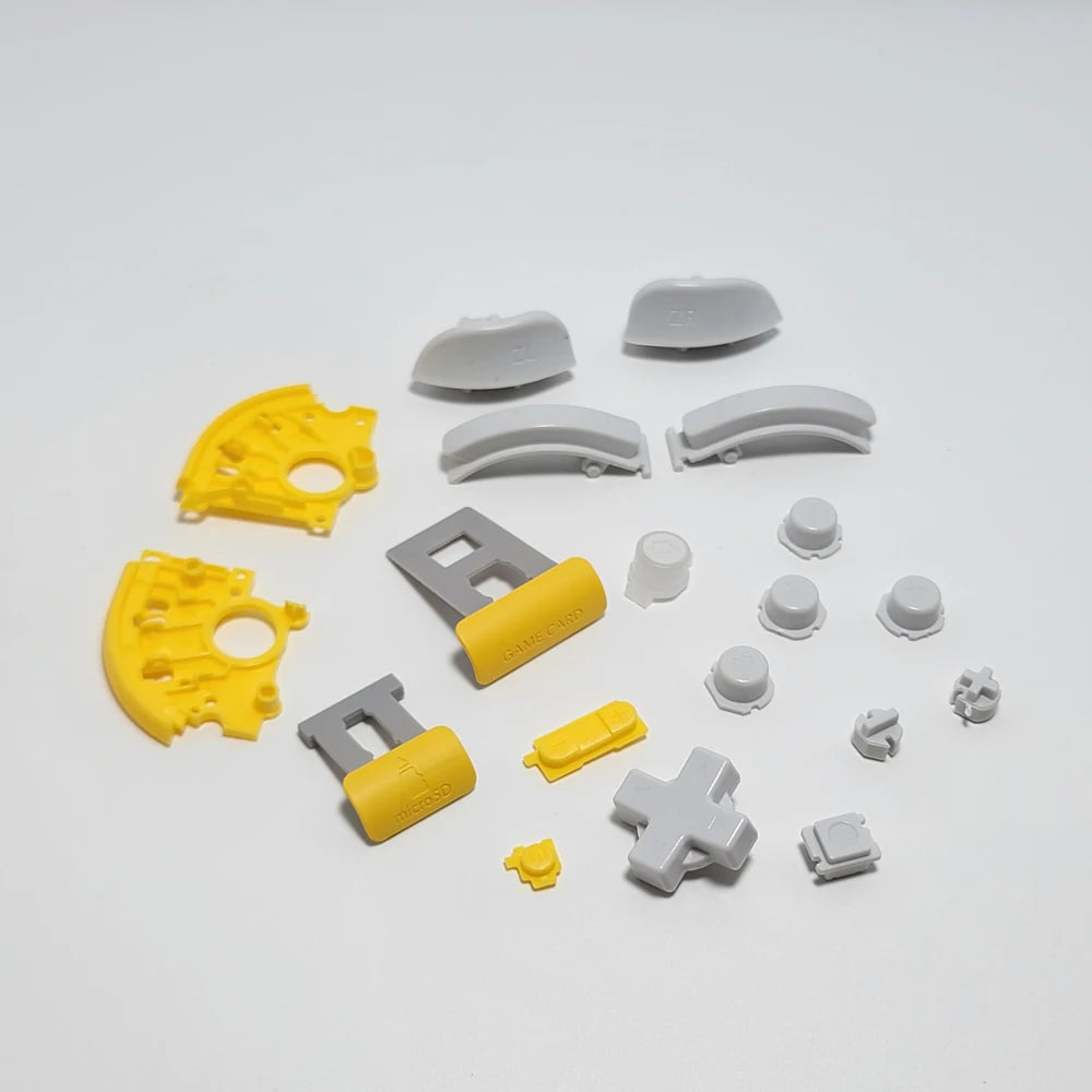 Full Set Shell Button for Switch Lite HDH-001 Kit Yellow Tur