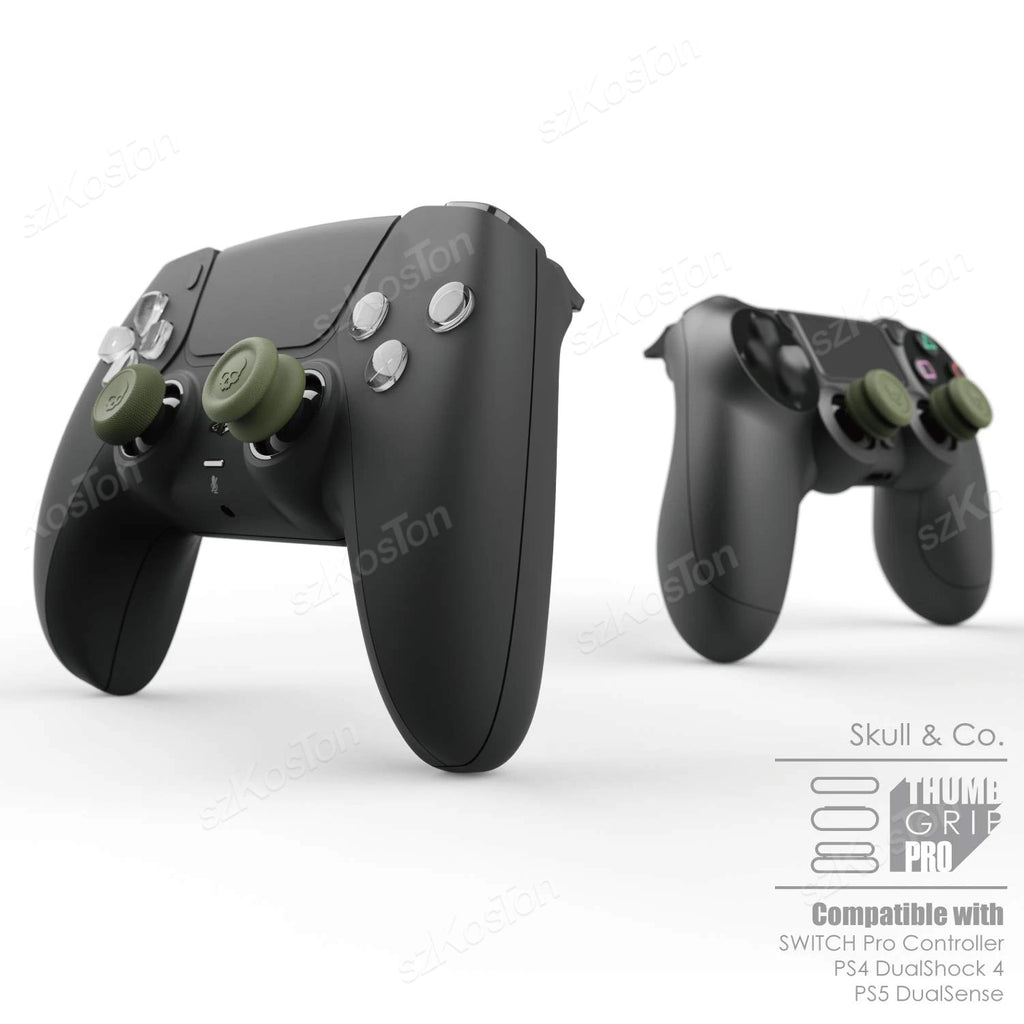 6PCS Thumb Grips Caps Set for Switch 2 Pro/PS5/PS4 Controlle