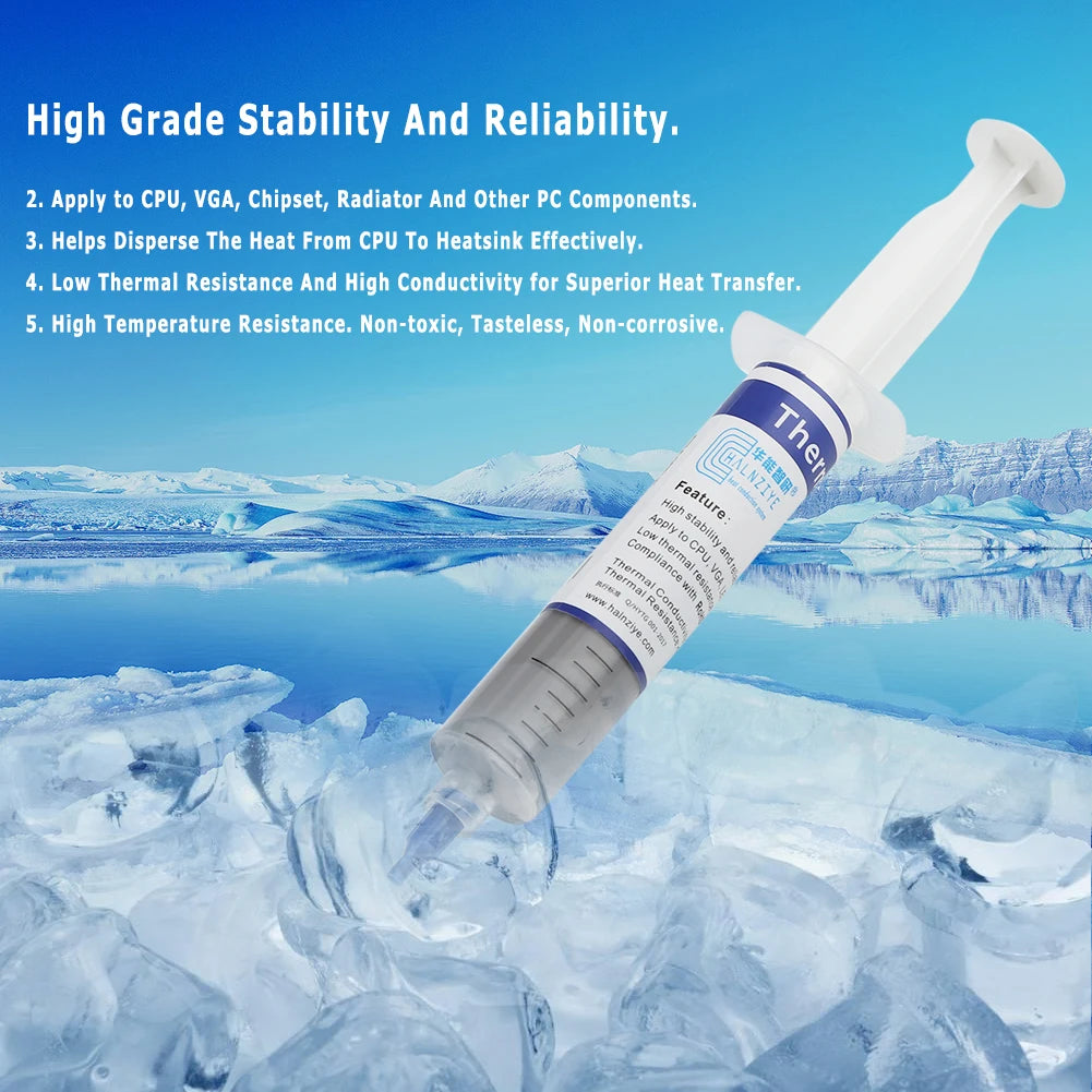Coolcirc HY510 GPU CPU thermal paste GPU thermal conductivit
