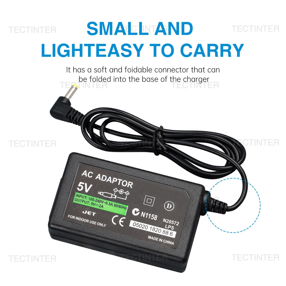 EU US Plug AC Adapter Wall Charger for PSP Charger Power Sup