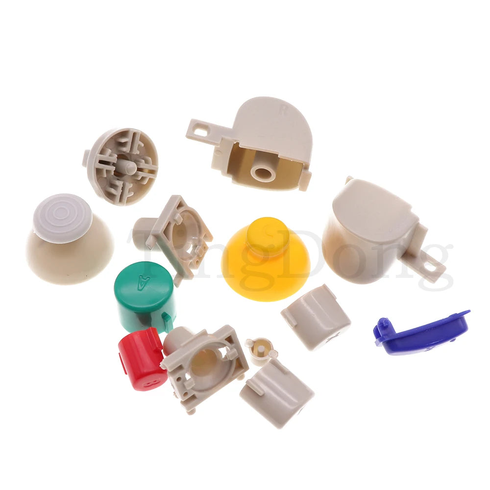 1Set Full Buttons For Gamecube L R Trigger Buttons D-Pad ABX