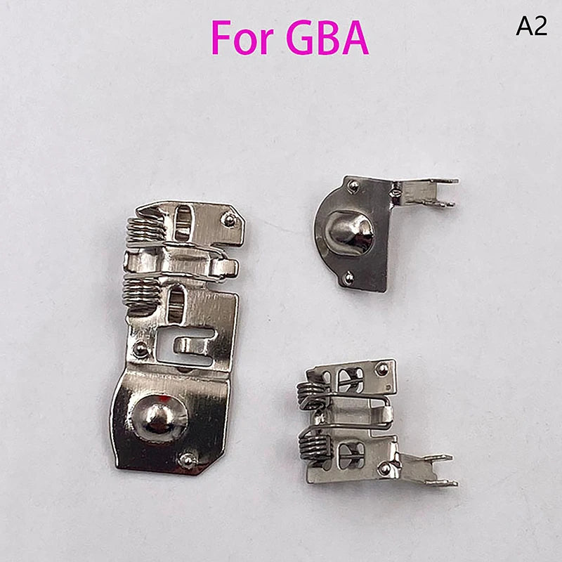 For Gameboy Advance Color Battery Terminals Spring Contacts Replacement For GB DMG GBA GBC GBP Console Housing & Mainboard
