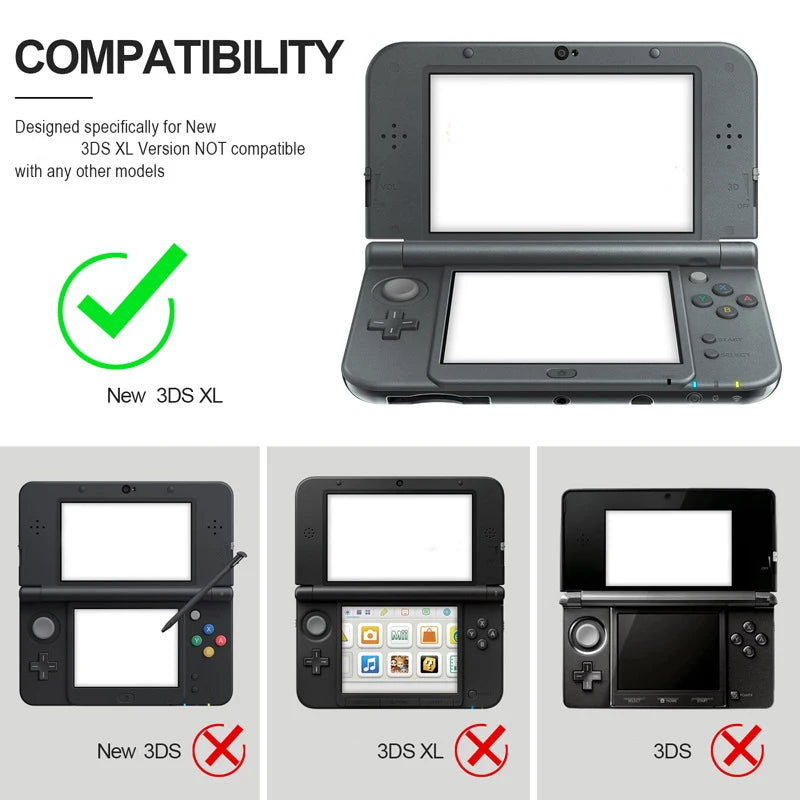 Limited Skin Case For NEW 3DSXL Matte Hard Protective Shell 