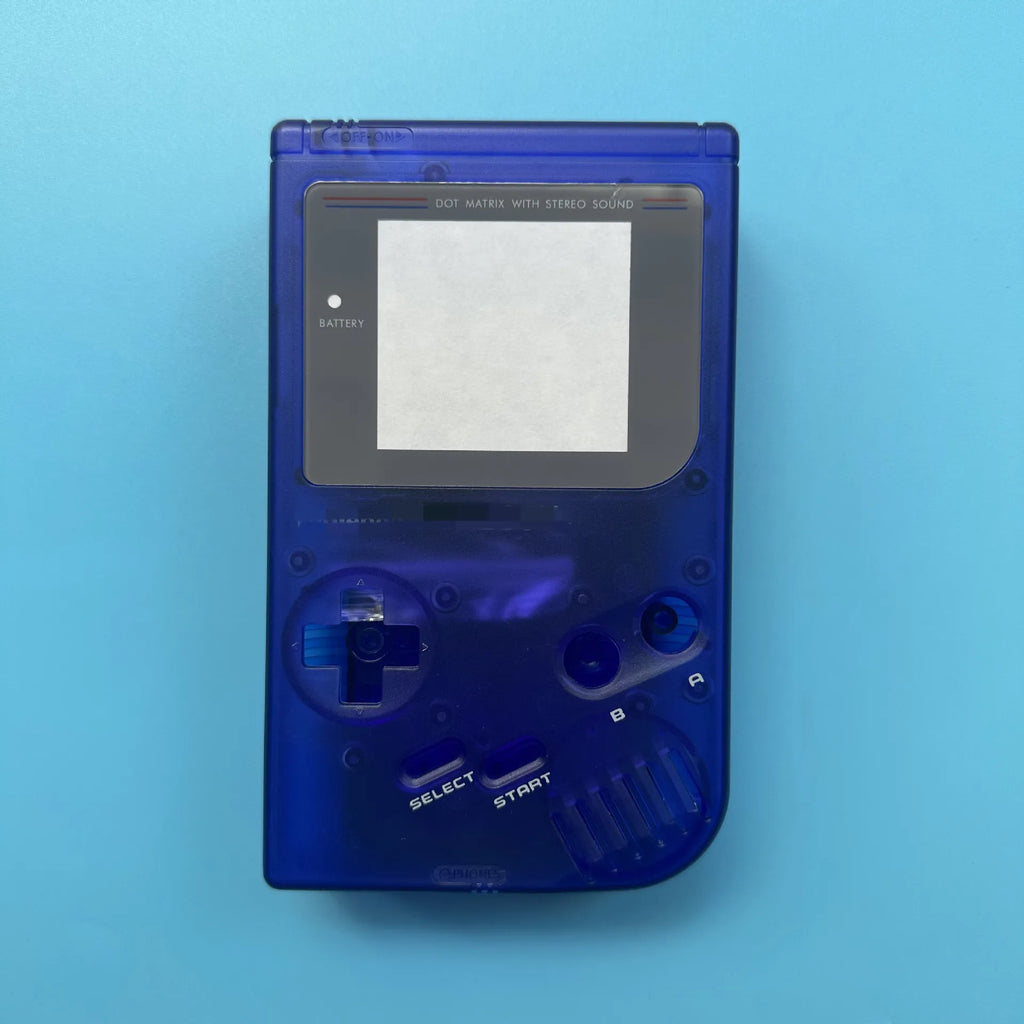 Full Housing Shell Replacement Kit for Game Boy DMG IPS Ready Classic Console Case with Buttons Conductive Rubber Pad Set