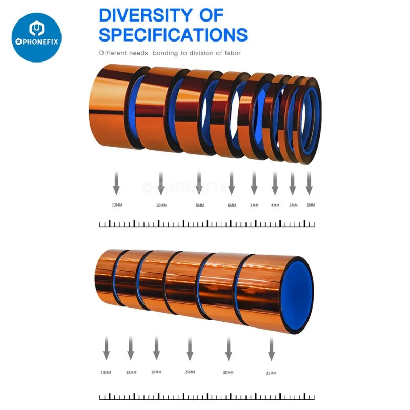 Mechanic 400 High-temperature Resistant Tape Polyimide Stick