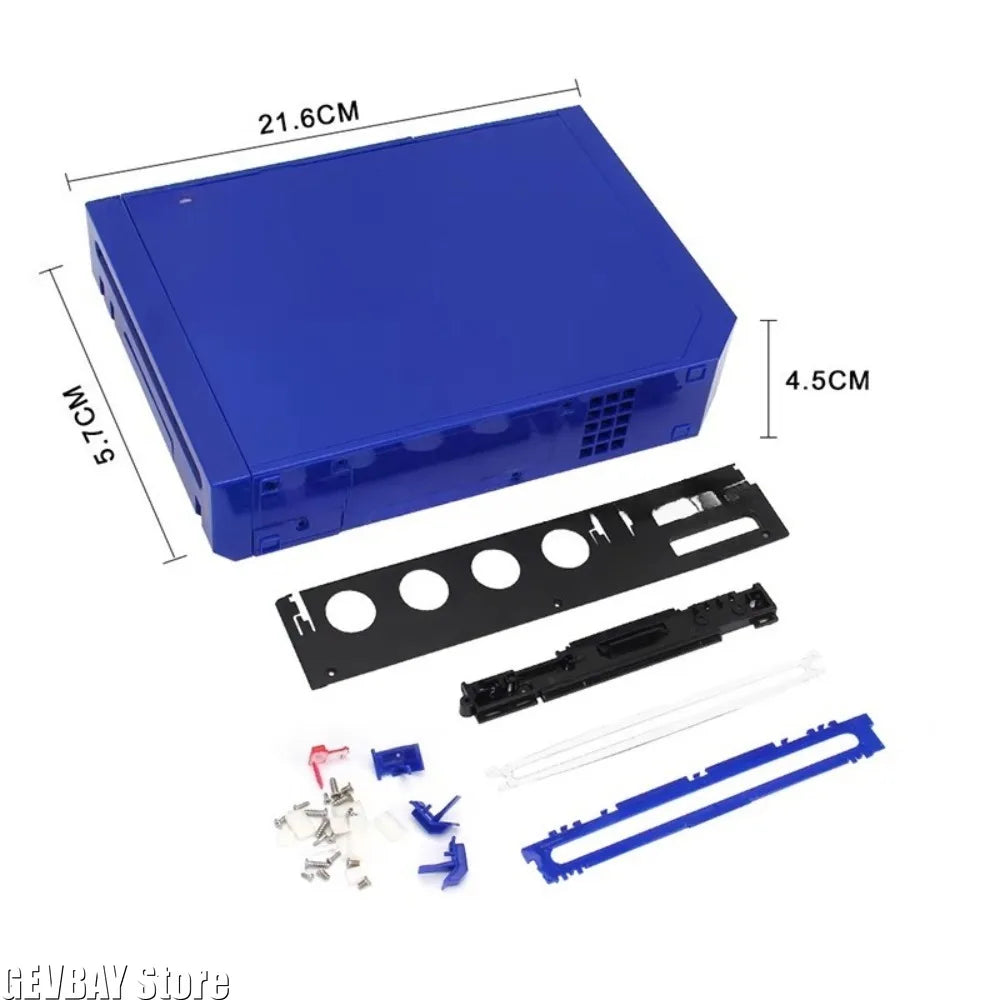Full Case Cover Housing Shell with Buttons for Wii Transpare