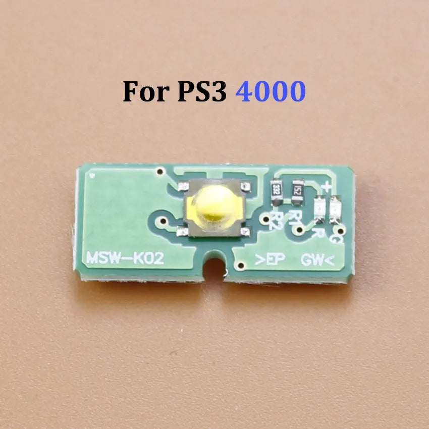 Host Power Button On OFF Switch Board Ribbon Cable Board Flex Cable For PS3 Slim 2000 2500 3000 4000 Console Parts Replacement