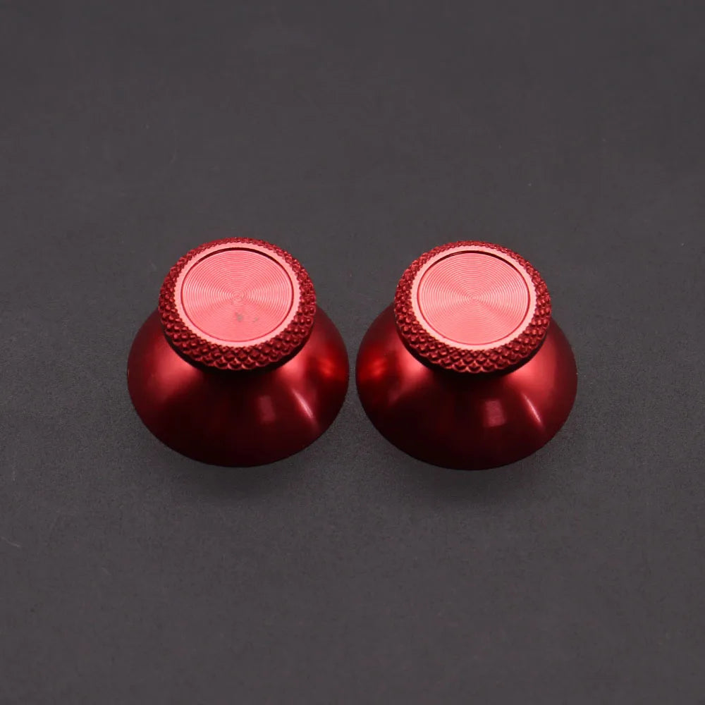 2PCS Metal Analog Joystick Thumb Stick Grip Cap Replacement 