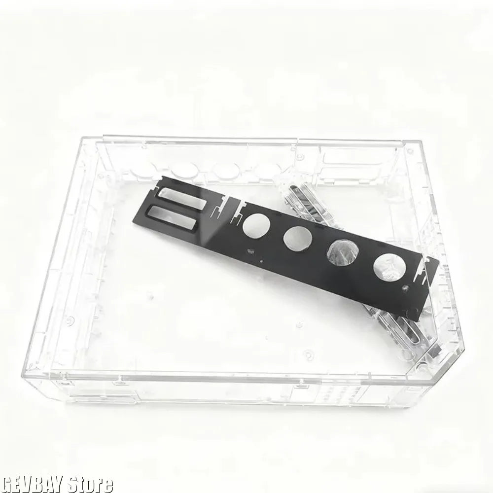 Full Case Cover Housing Shell with Buttons for Wii Transpare