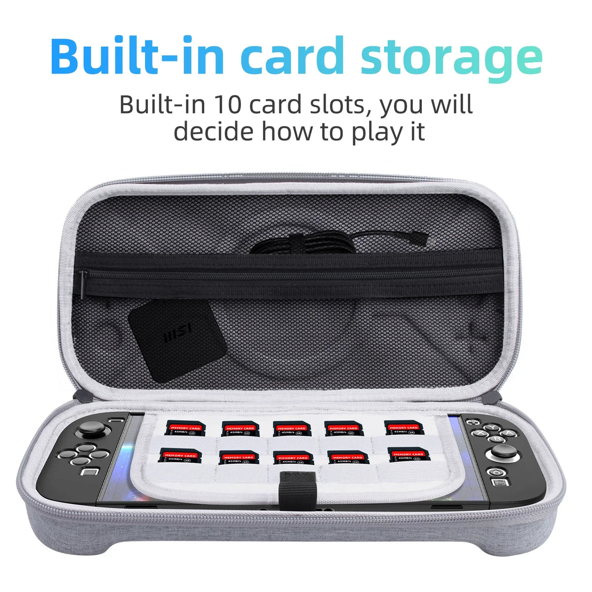 Storage Bag for Nintendo Switch 2 (2025) Travel Carrying Cas