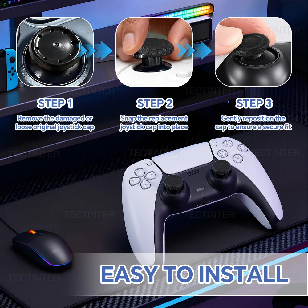 For PS5/PS4 Controller Joystick Replacement Caps for Playsta