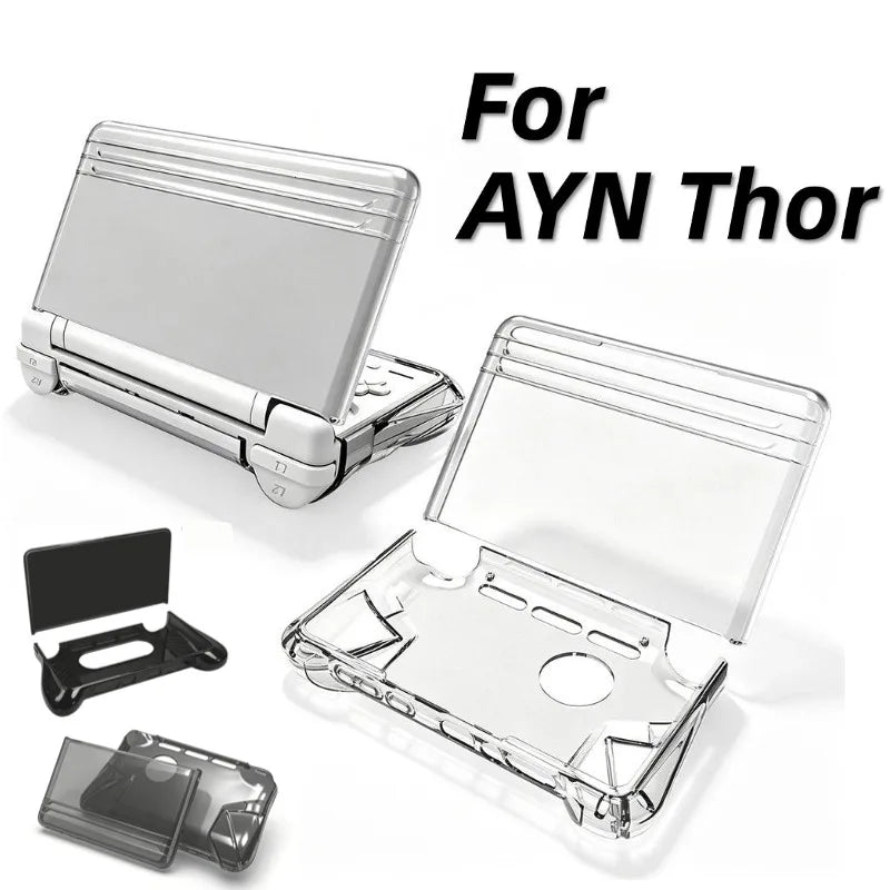Clear TPU Case For AYN Thor Dual Screen Handheld Game Consol