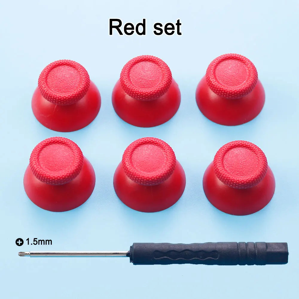 1 Set For PS5 Thumbstick Grip Cap For PlayStation 5 3D Analog Joystick Cover Controller Button Replacement Accessory