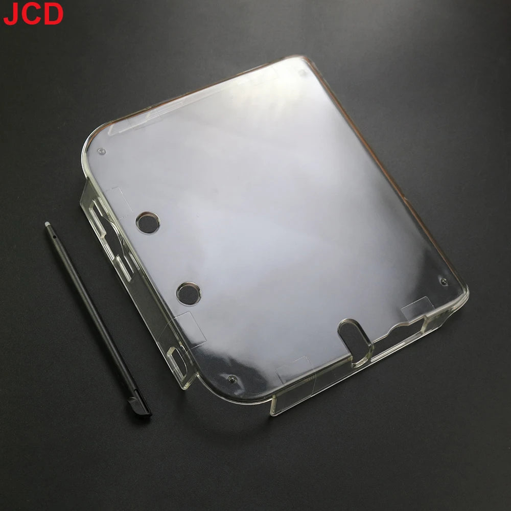 JCD Anti Scratches Case Clear Crystal Hard Housing Cover She