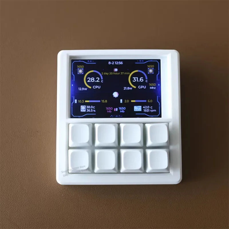 DIY Quick Keyboard Desktop Console Programmable 8 Keys Macro