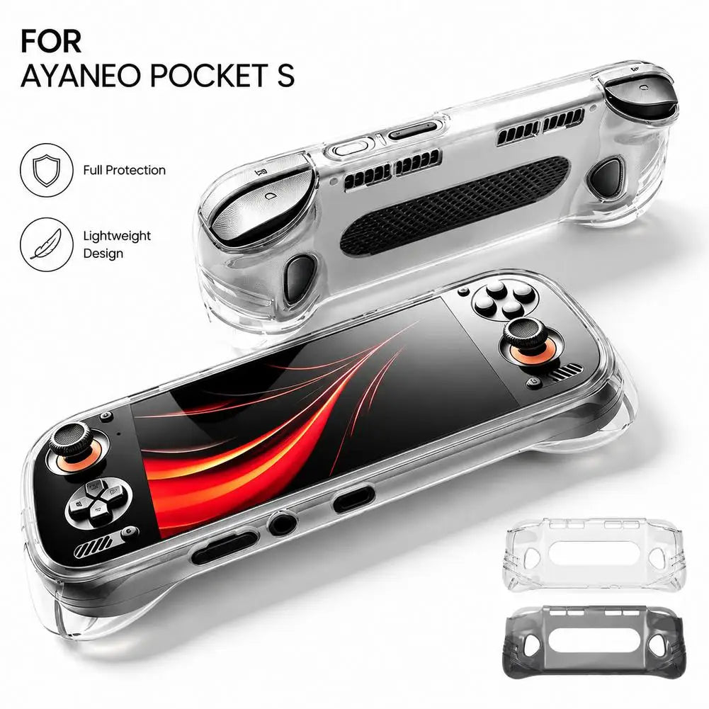 TPU Clear Soft Case for AYN Odin 3 Transparent Protective Sh