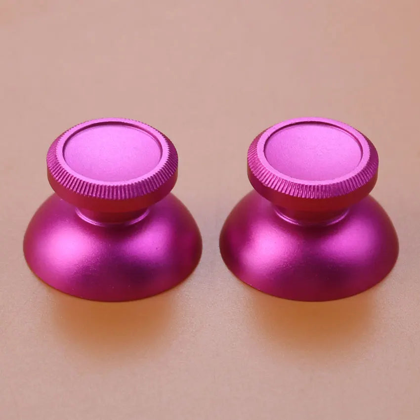 JCD 2PCS Metal Analog Joystick Thumb Stick Grip Cap For PS4 Pro Xbox One Slim Series X S Controller Accessories
