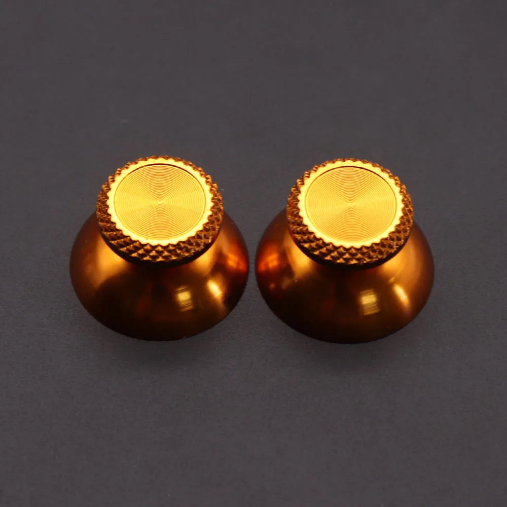 2PCS Metal Analog Joystick Thumb Stick Grip Cap Replacement Parts for PS5 Controller Thumbstick Replacement