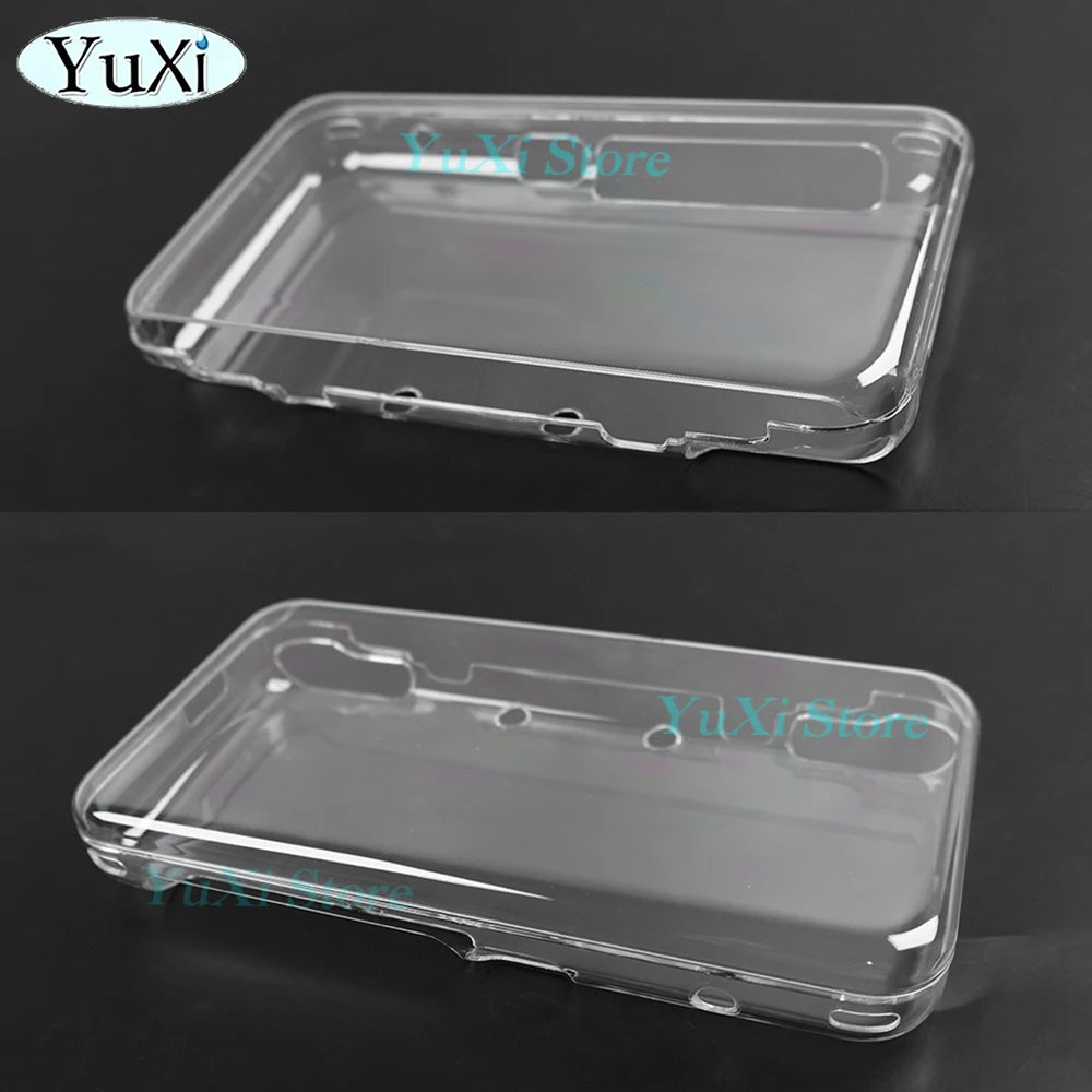 Clear Crystal Protective Case For New 2DS XL LL Plastic Hard