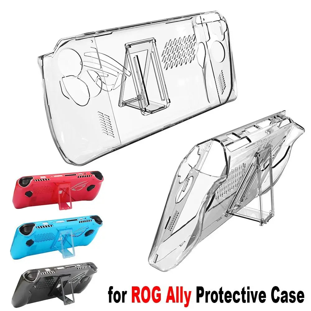 For ROG Ally Transparent Protective Case Shockproof Back Cov