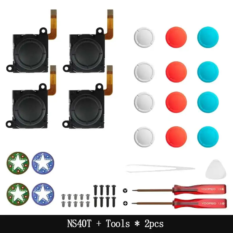 Gulikit NS40T TMR Sensing Joystick for Joy-Con Superlow Power Anti Drift Durable Replaceable for Nintendo Switch NS OLED NS Lite