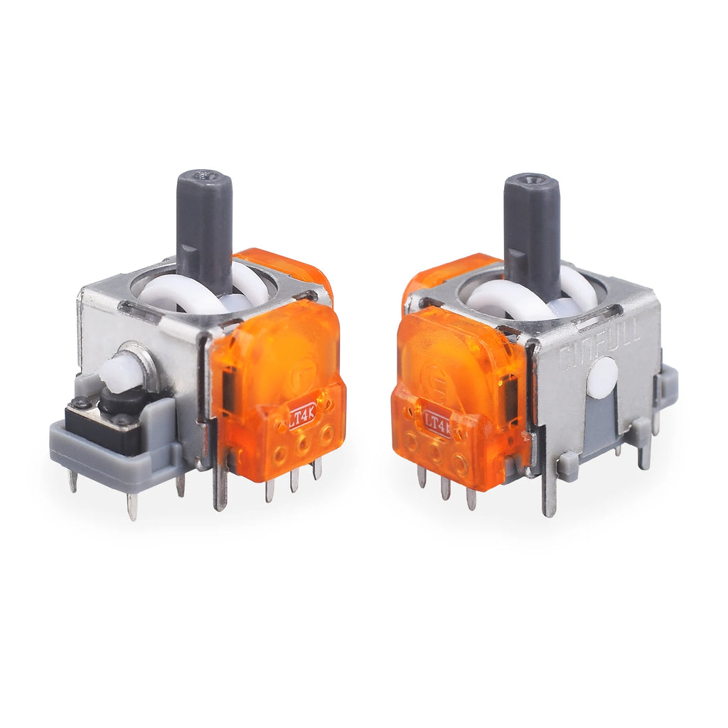 2Pcs Tmr Electromagnetic Induction Joystick Replacement 3D Analog Thumb Stick for Ps5 Ps4 Xbox One Series X/s Elite Controller