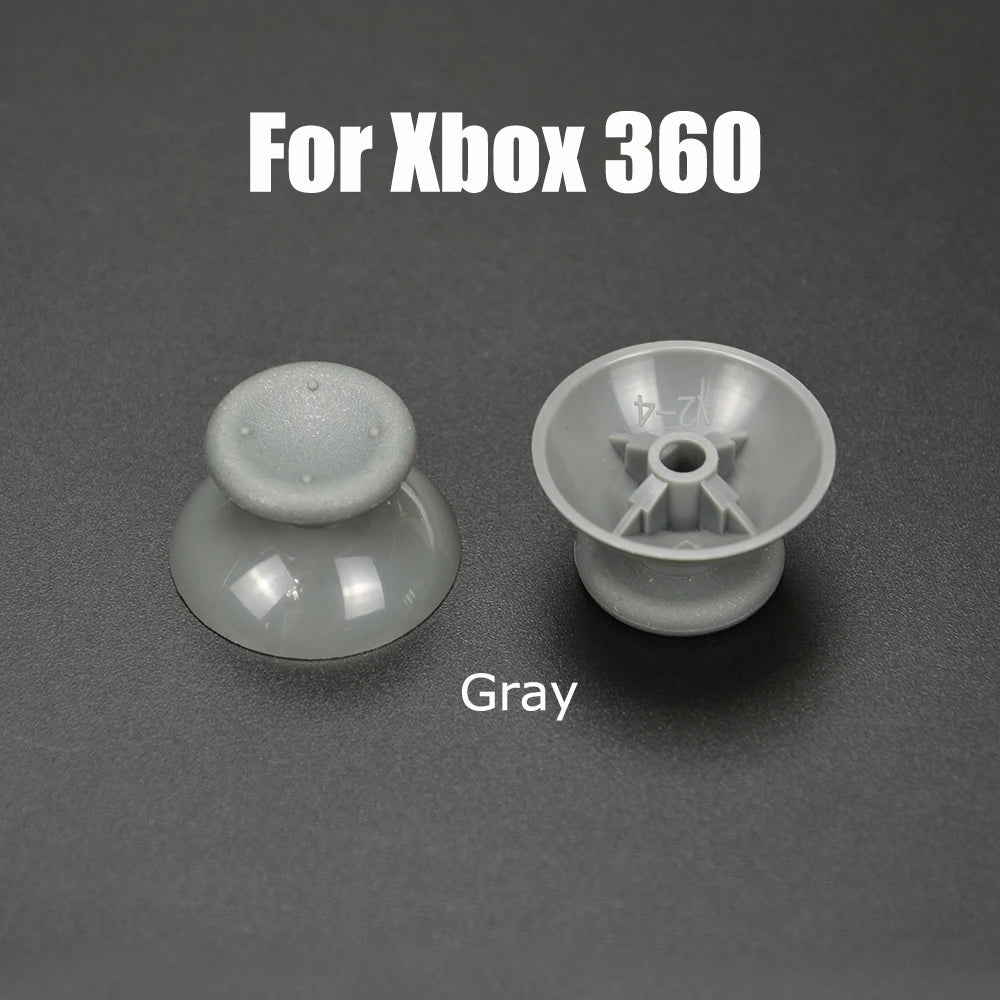 ZUIDID 6PCS Replacement 3D Analog Thumbstick Thumb Stick Mushroom Grip Cap Cover for PS4 Pro Slim PS5 Xbox one