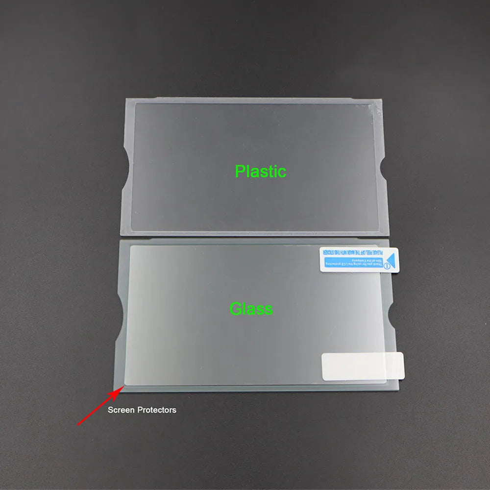 1/5Set Replacement Plastic or Glass Game Screen Lens & Scree