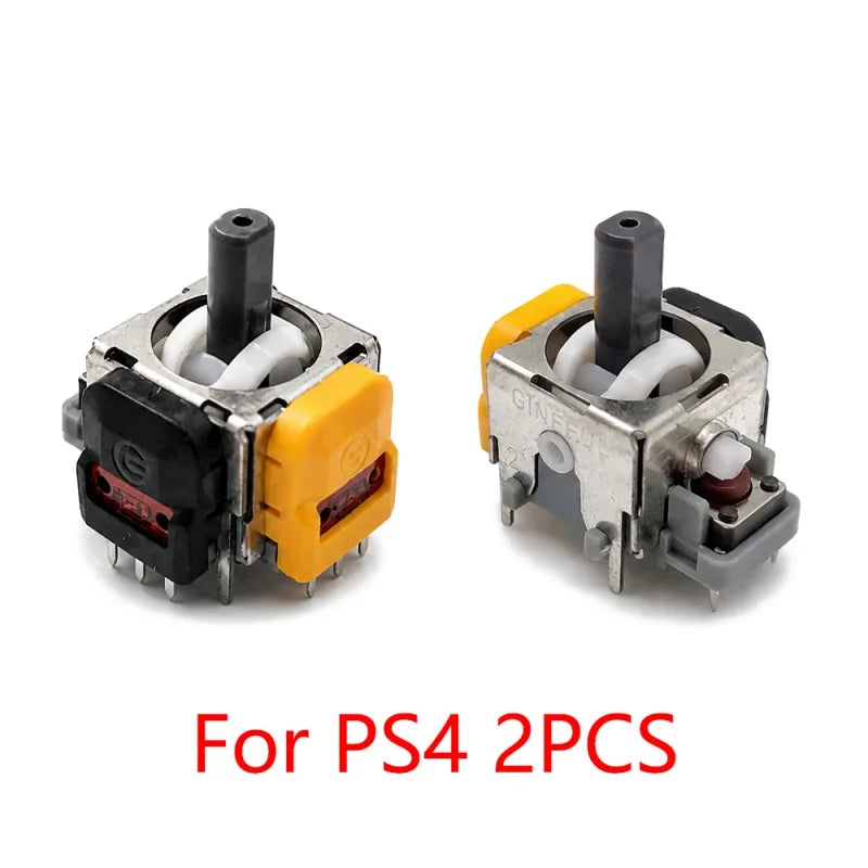 2Pcs 3D Analog Sensor Hall Effect Analog Joystick Replacement Repair Game Controller Thumb Stick For PS5/PS4/Xbox One/Switch Pro