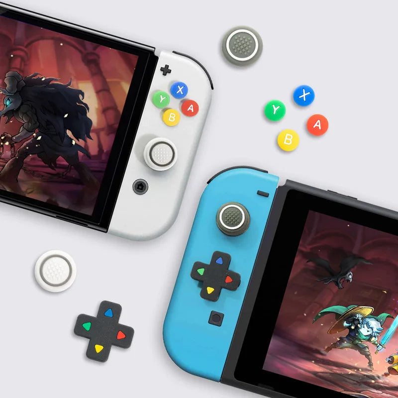 Soft Silicone Rubber Joystick Caps and DPad Cover for Ninten