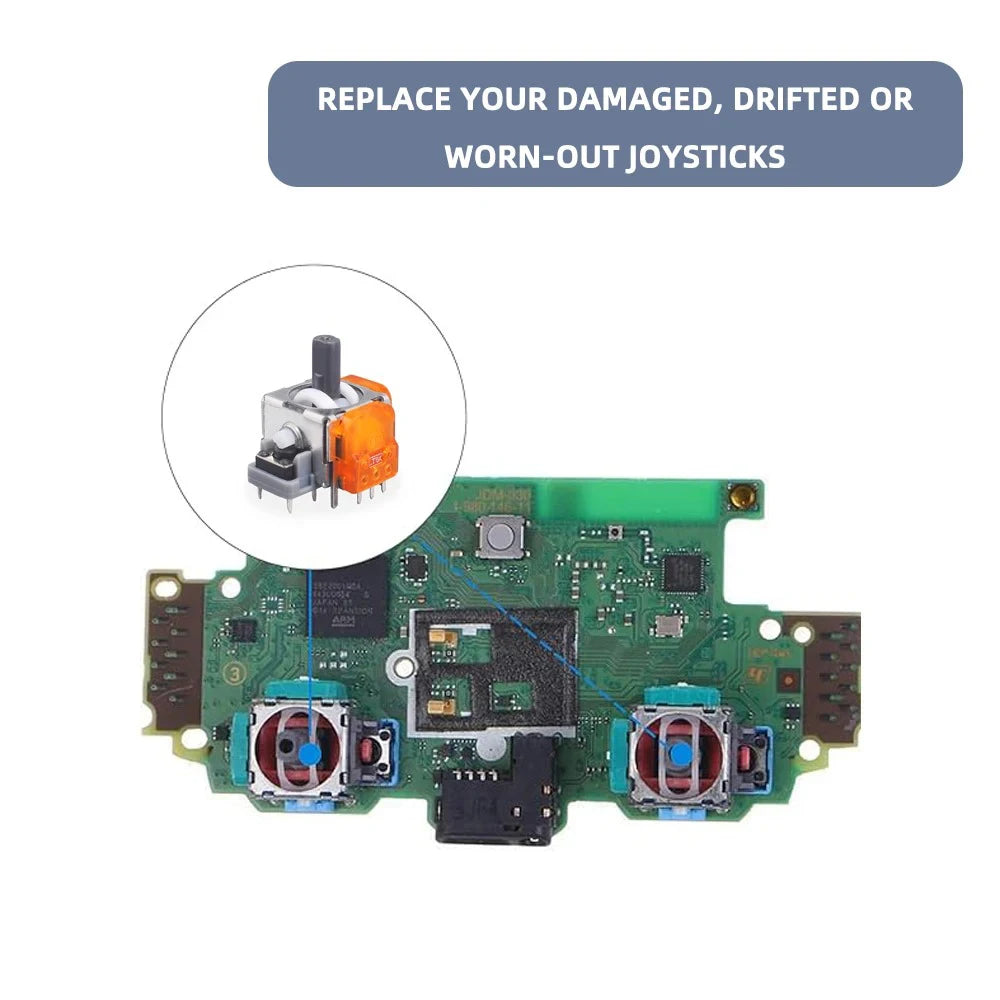 2-4-10PCS TMR Hall Effect Joystick 3D Analog Stick Sensor Re