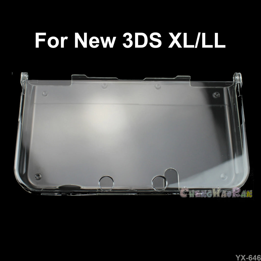 8models 1pc Plastic Clear Crystal Protective Hard Shell Skin