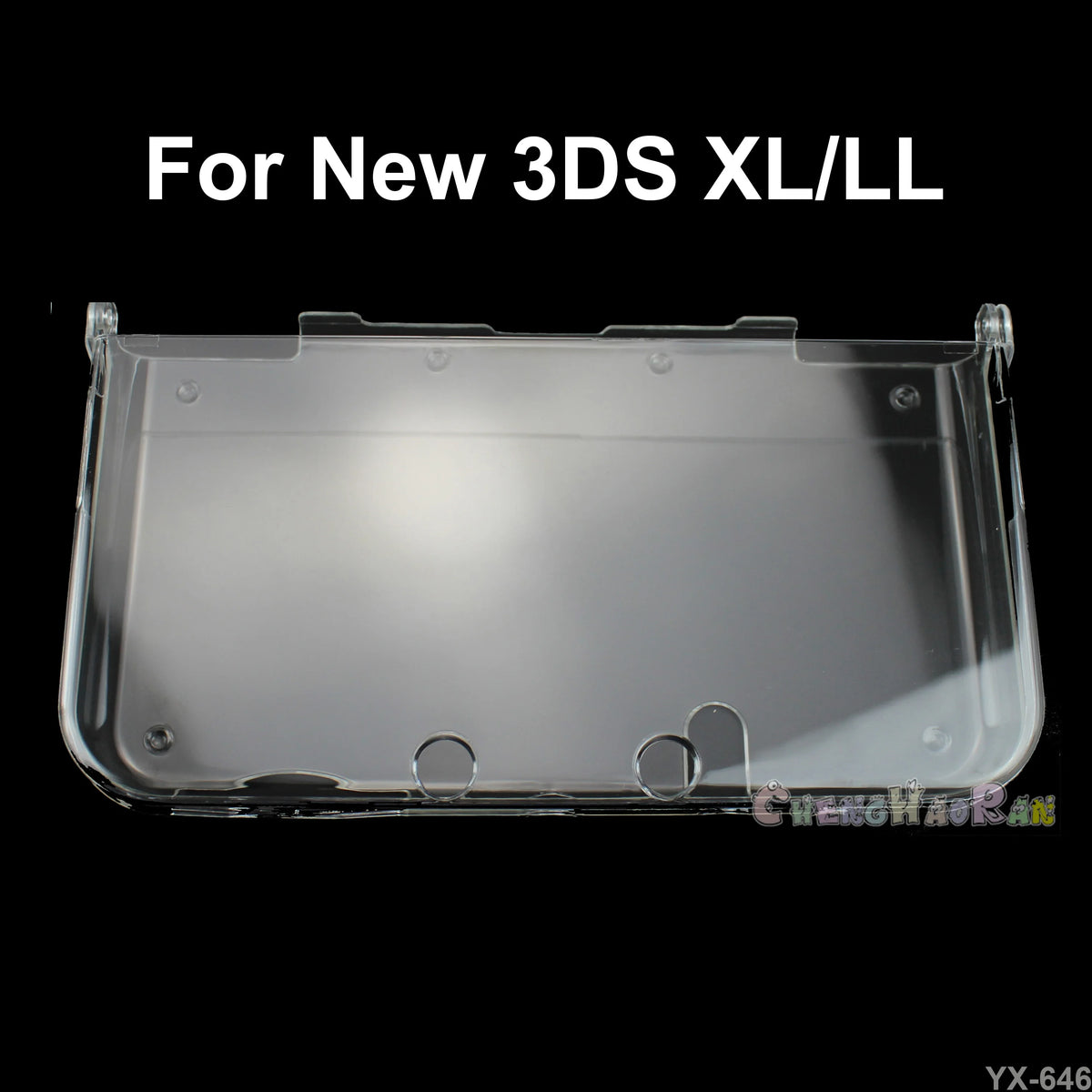 8models 1pc Plastic Clear Crystal Protective Hard Shell Skin