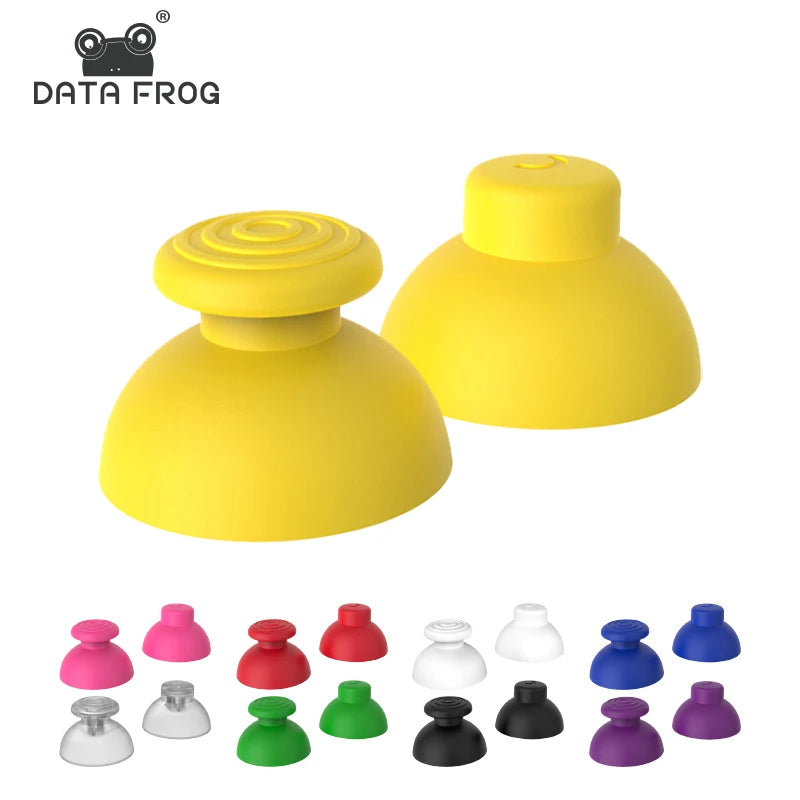 DATA FROG 2Pcs Replacement Analog Joystick Thumb Stick Silic