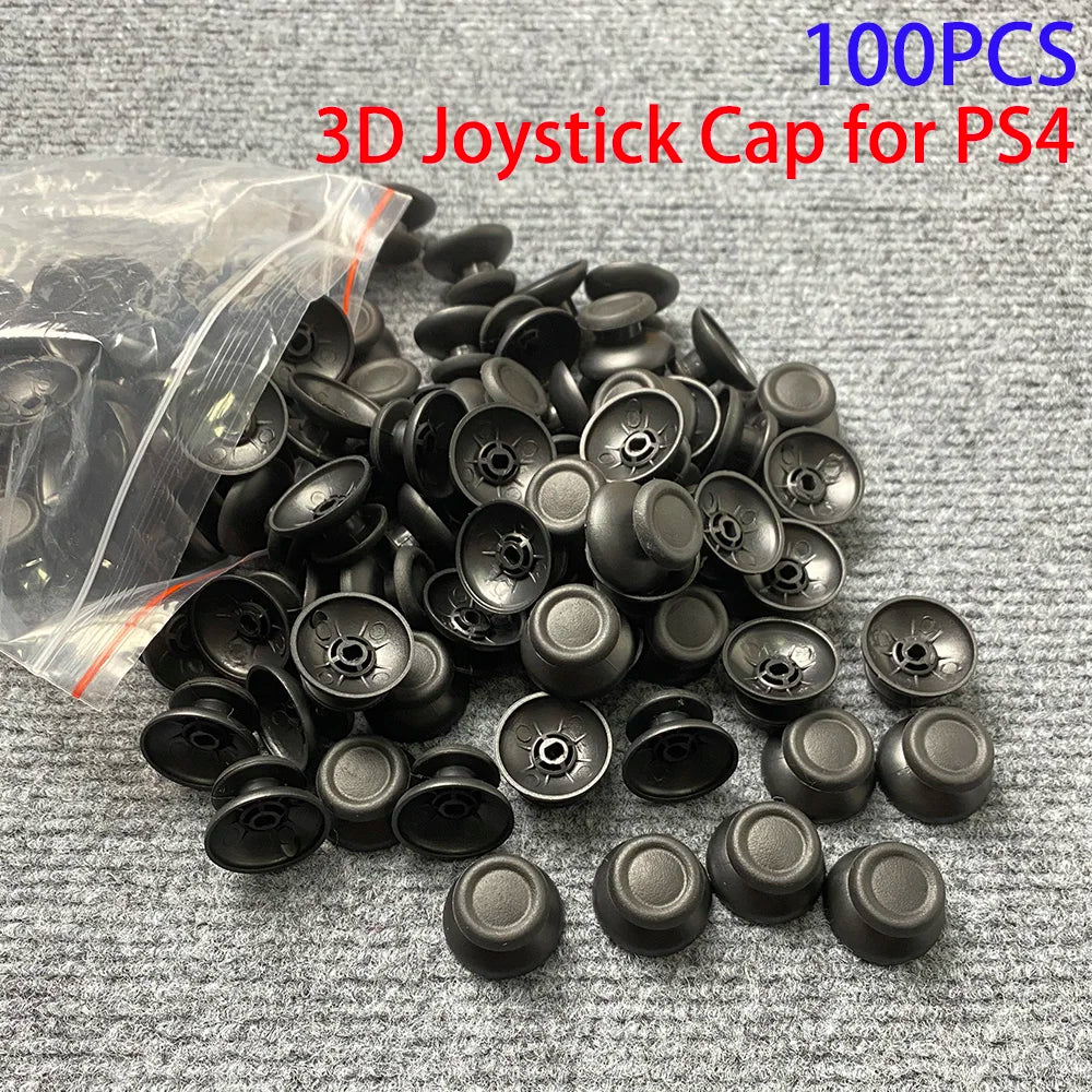 10-100Pcs For PS4 PS5 Analog Cover 3D Shell Thumb Stick Joys