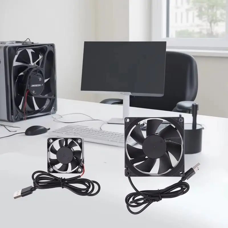 50mm 80mm 90mm 120mm PC DIY Cooler Desktop Fan 5V Brushless 