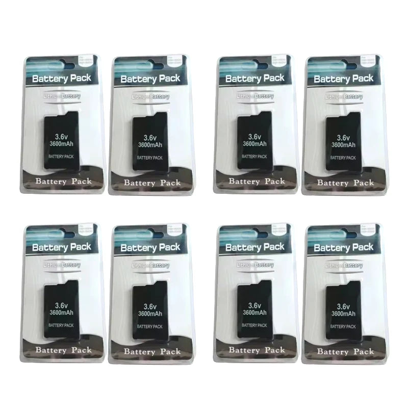 Psp S360 S110 Battery 3.6V 3600mAh for Sony Psp3000 Psp2000 PSP 2000 3000 2001 3004 Portable Console Batteries Replacement