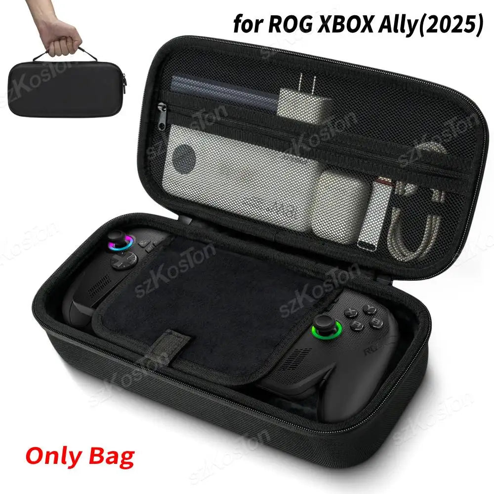 Large Capacity Carrying Case for ROG XBOX ALLY Game Console 