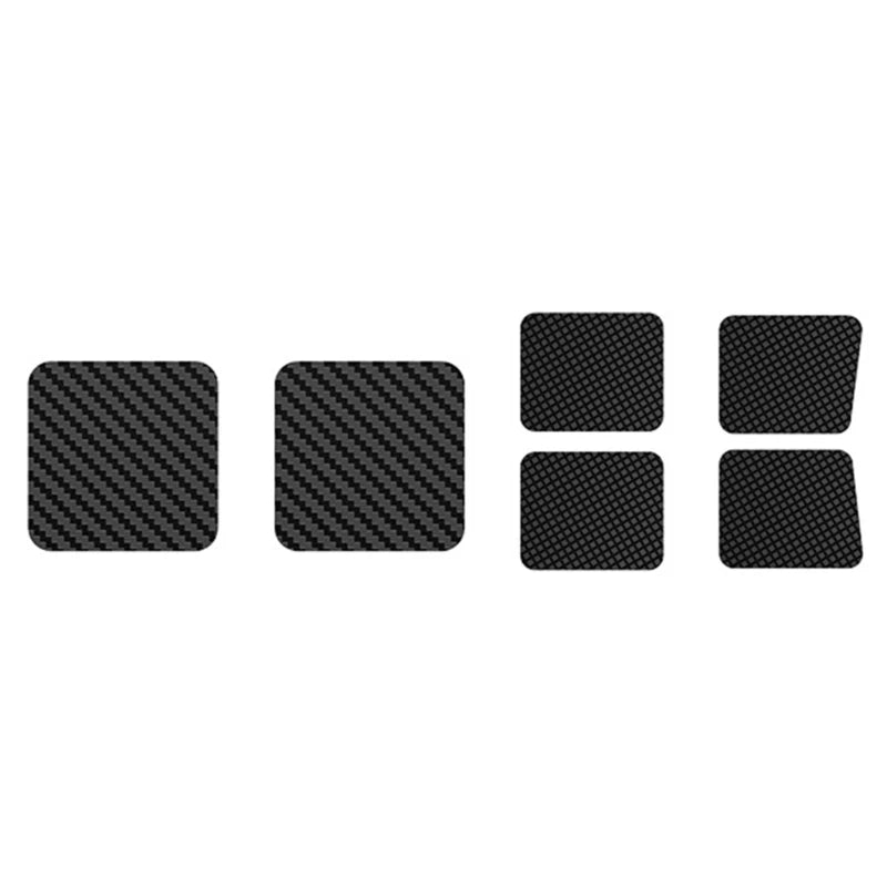 For Steam Deck Host Protection Set Dust Plug Touchpad Sticker Back Button Sticker Silicone Rocker Cap+L-shaped Connector
