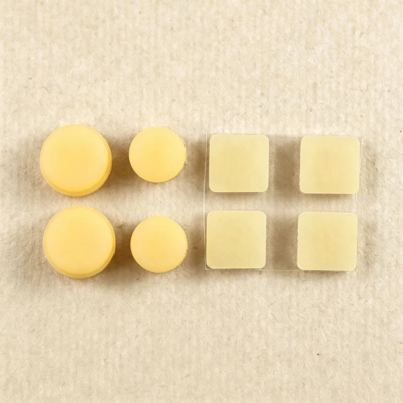 1/2Sets Screw Hole Dustproof Rubber Plug Feet Cover Suitable For 3DS XL/LL Console Bottom Rubber Cushion Replacement Parts