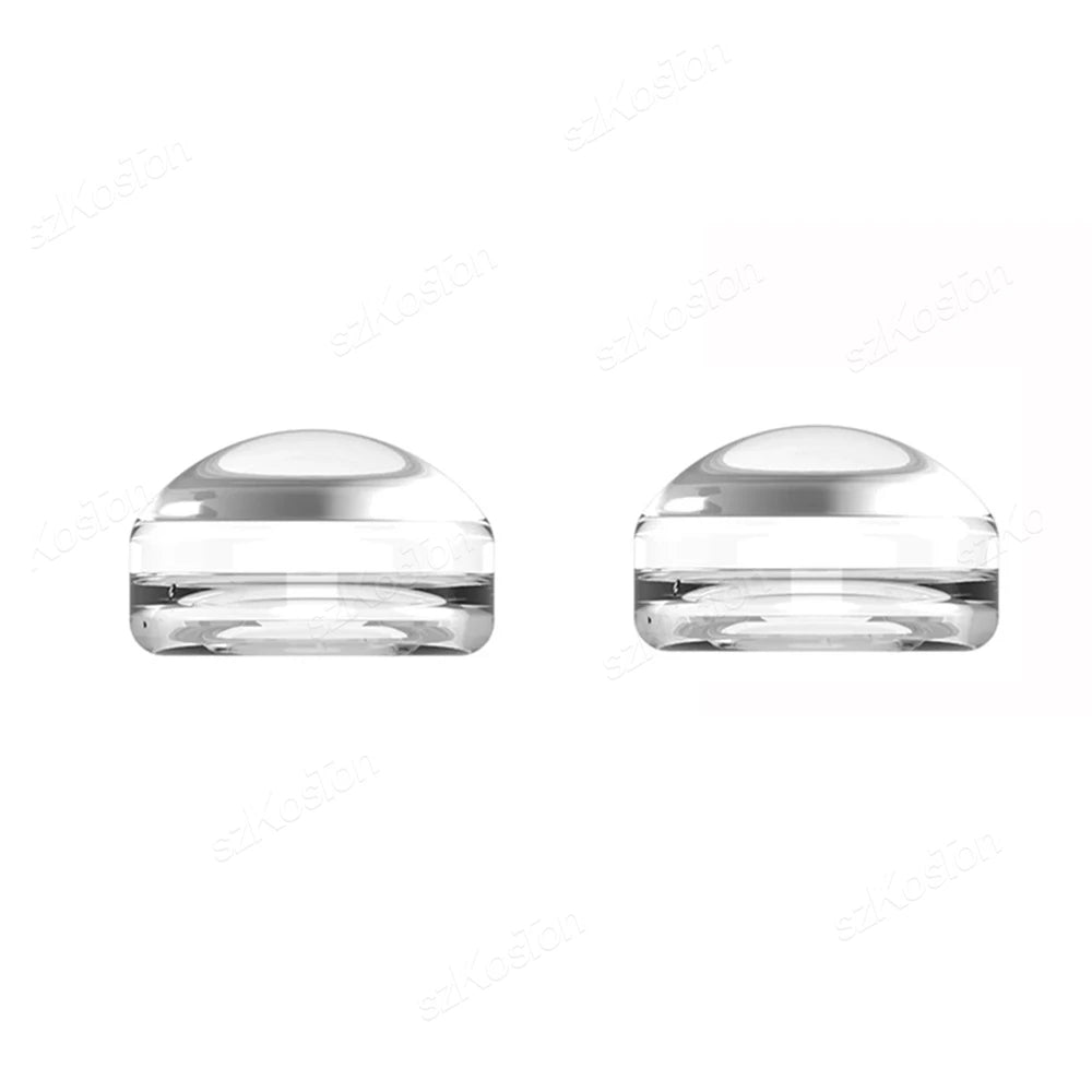 Clear Thumb Grips Caps for Switch 2 Pro Controller Anti-Slip Soft Silicone Joystick Cap Cover for Switch2 Gaming Accessories