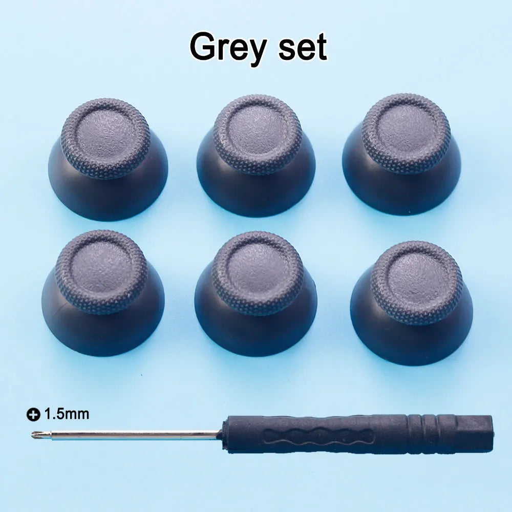 1 Set For PS5 Thumbstick Grip Cap For PlayStation 5 3D Analog Joystick Cover Controller Button Replacement Accessory