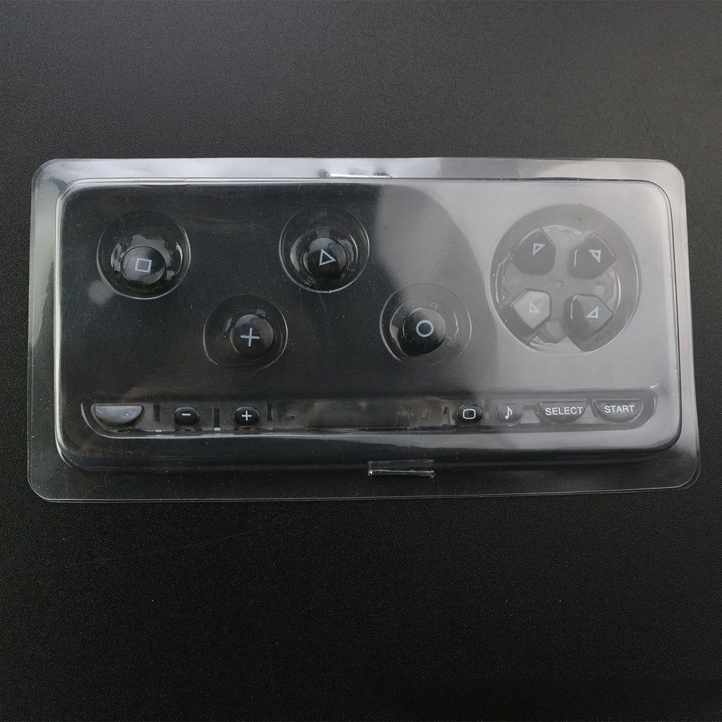 1 Set Left Right ABXY Select Start Home Button Kit D PAD Volume Key Replacement for PSP1000 Game Console Repair Parts